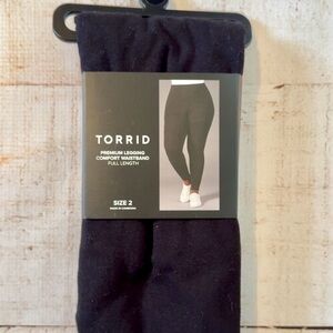 Torrid Black Premium Legging